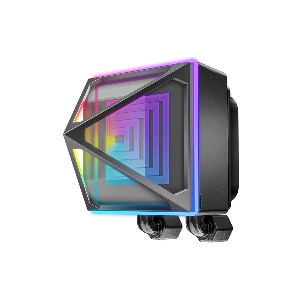 Procesoru dzesētājs Azza Pyramid RGB 240mm Black (LCAZ240YARGB) - foto 3