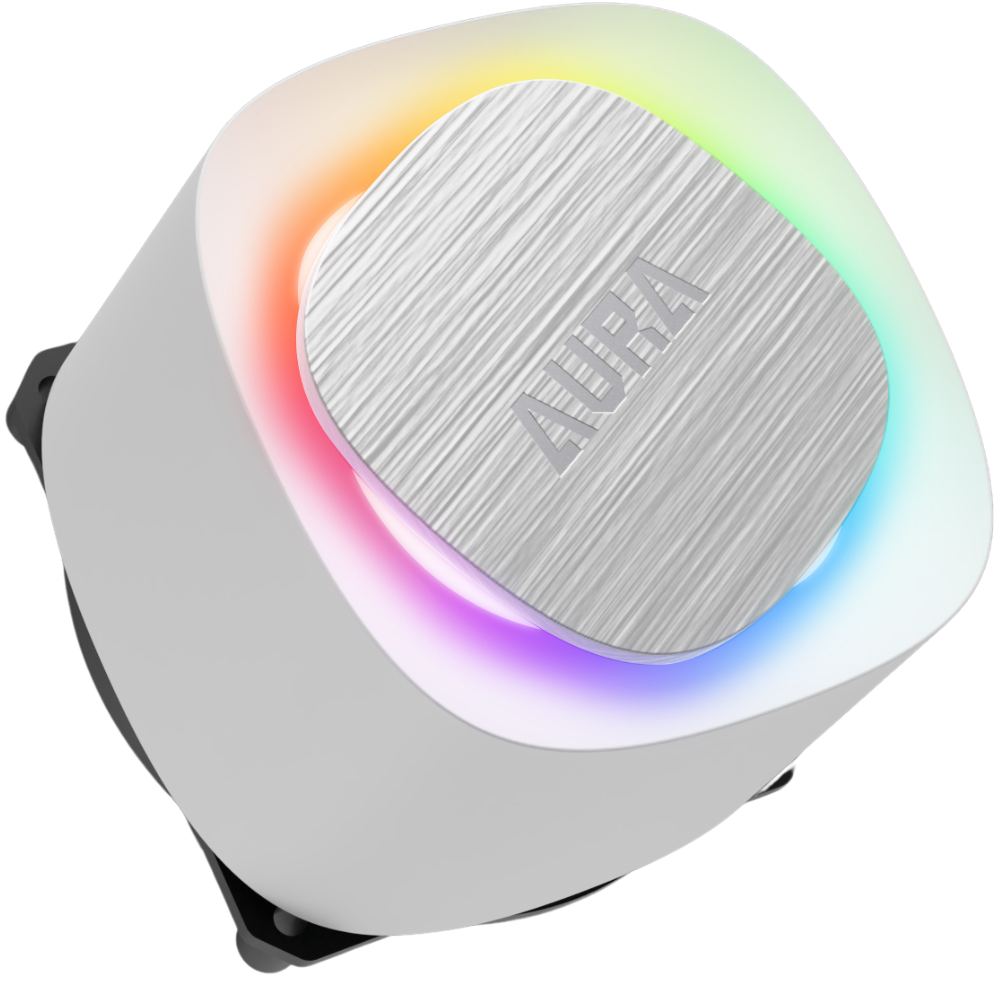 Procesoru dzesētājs Gamdias Aura GL V2 RGB 360mm (16322-03100-30000-G) - foto 5
