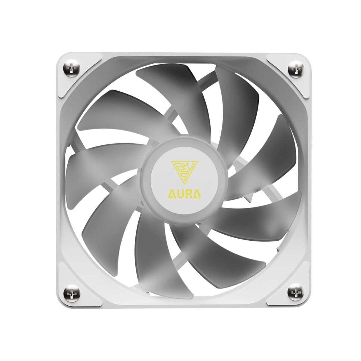 Procesoru dzesētājs Gamdias Aura GL Digital RGB 240mm White (16322-05100-30000-G) - foto 4