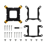 Procesoru dzesētājs Gamdias Aura GL Digital RGB 240mm White (16322-05100-30000-G)