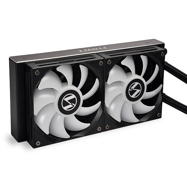 Procesoru dzesētājs Lian Li Galahad RGB 240mm Black - GALAHAD AIO 240 RGB BLACK - foto 2