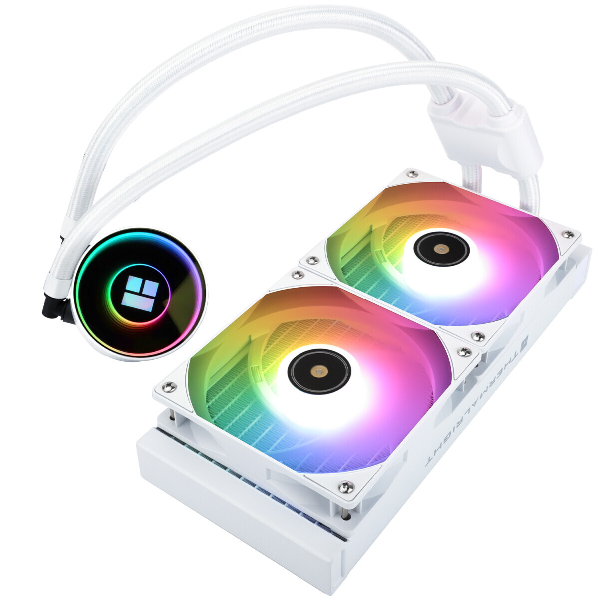 cooler Thermalright Frozen Notte V2 RGB 240mm White - Frozen Notte 240 White Argb v2 - foto 8