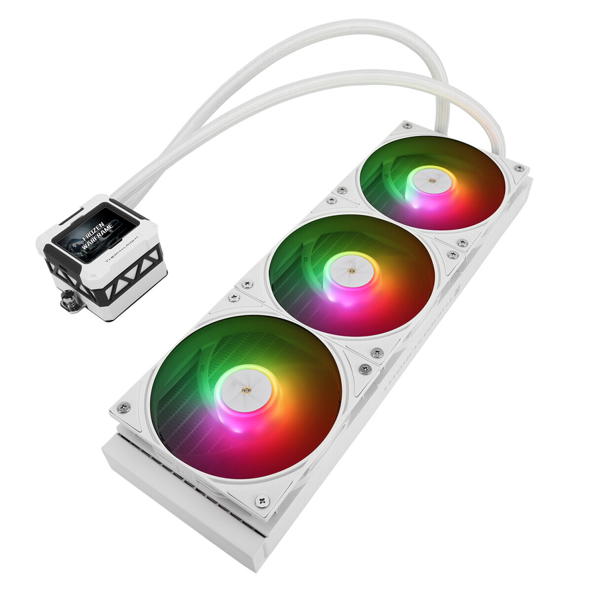 cooler Thermalright Frozen Warframe RGB 360mm White - Frozen Warframe 360 White Argb - foto 4