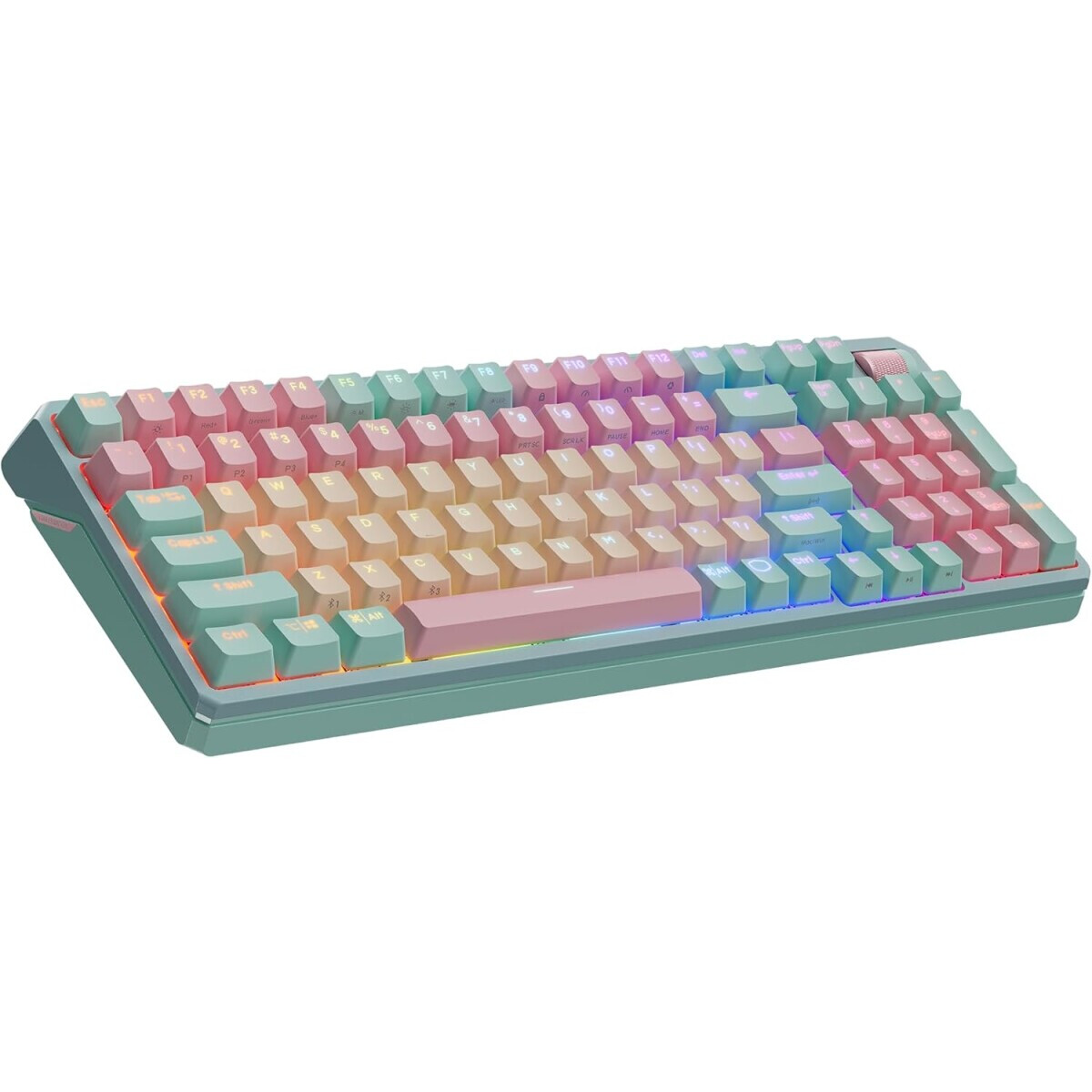 Tastatūra Cooler Master MK770 RGB Green/Pink/Orange - MK-770-MCKR1-FR
