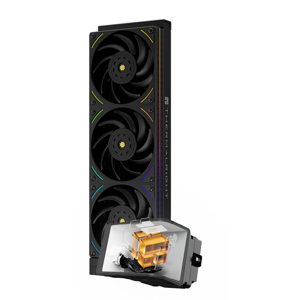 cooler Thermalright Wonder Vision RGB 360mm Black - Wonder Vision 360 UB Argb Blac - foto 2