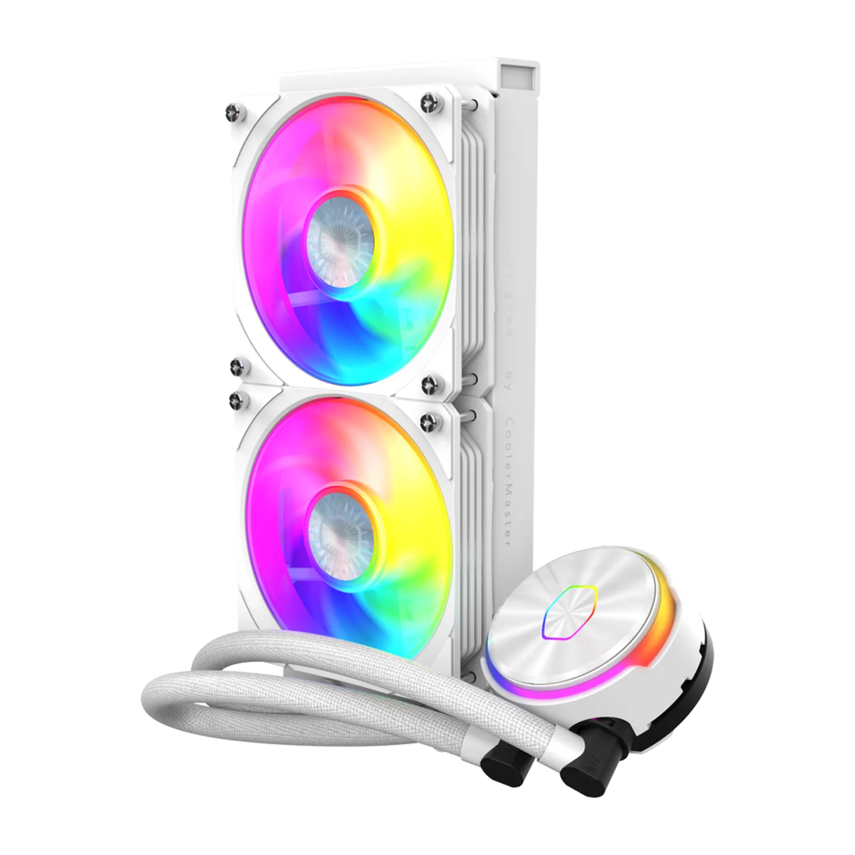 cooler Master MasterLiquid PL-Flux RGB 240mm (MLY-D24M-A23PZ-RW) - foto 2