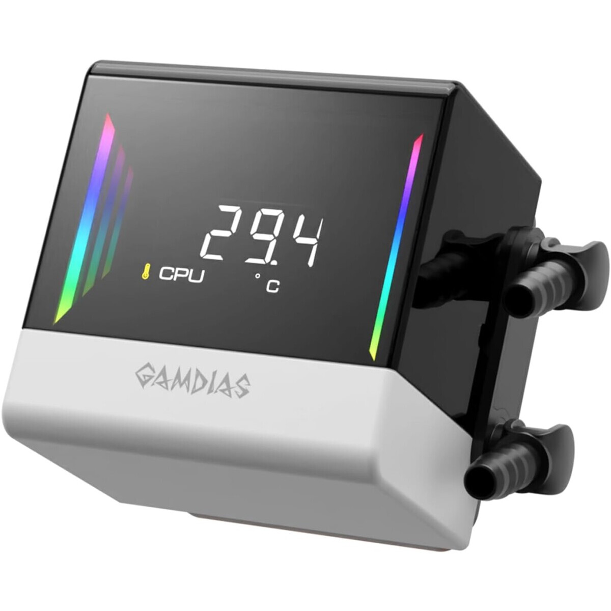 Procesoru dzesētājs Gamdias Chione E4 RGB 240mm White (16323-03500-00000-G) - foto 4