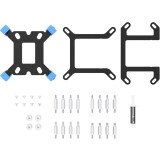 Procesoru dzesētājs Gamdias Chione E4 RGB 240mm White (16323-03500-00000-G)