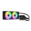 Procesoru dzesētājs Gamdias Chione E4 RGB 240mm Black (16323-03200-00000-G) - foto 2