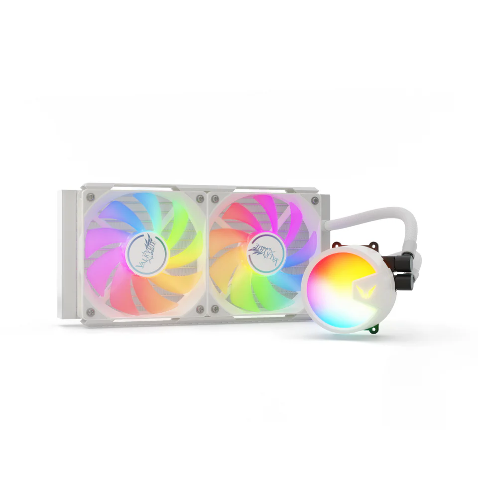 Procesoru dzesētājs Valkyrie A RGB 240mm White (VK-AIOA240W)