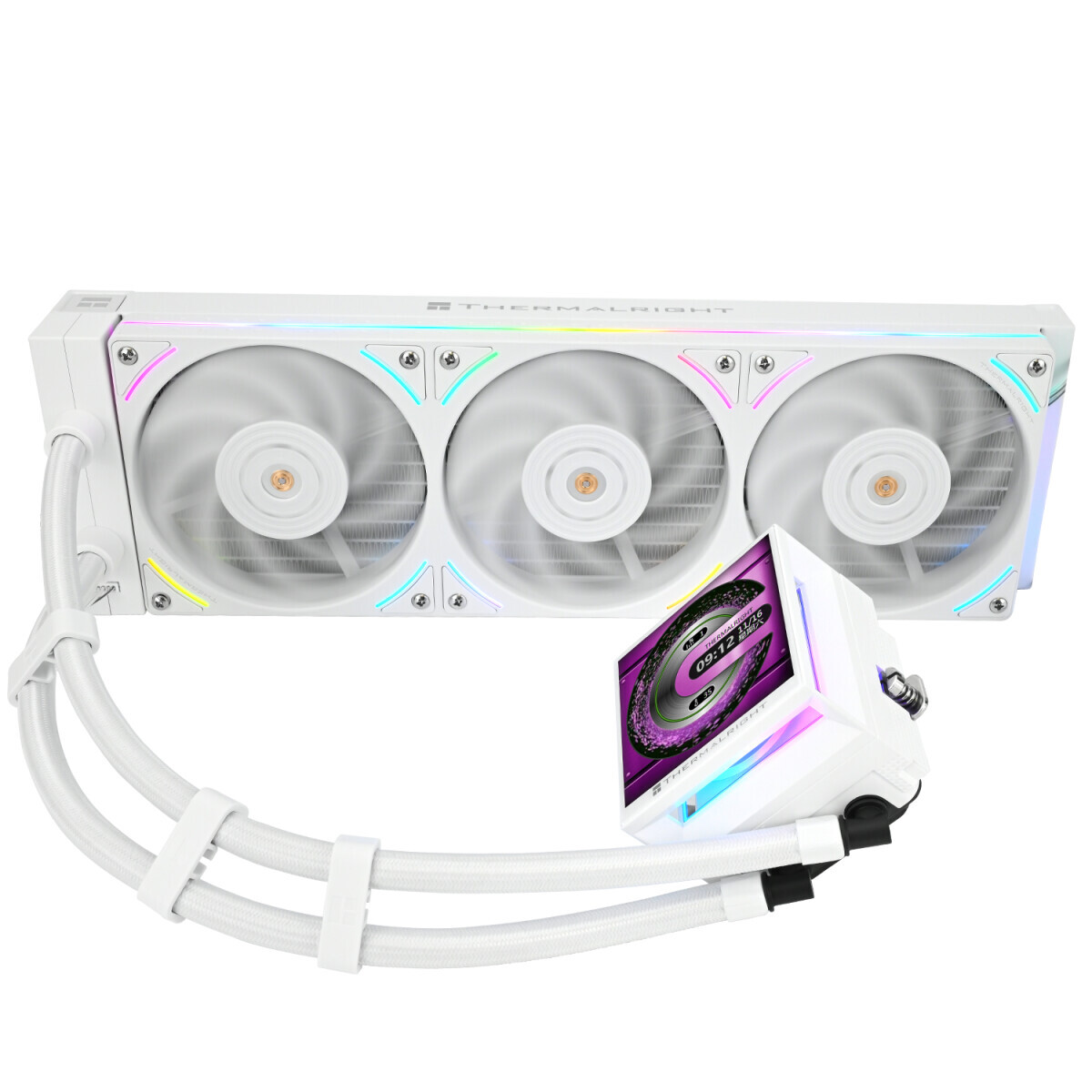 cooler Thermalright Hyper Vision UB RGB 360mm White - Hyper Vision 360 UB Argb White - foto 2