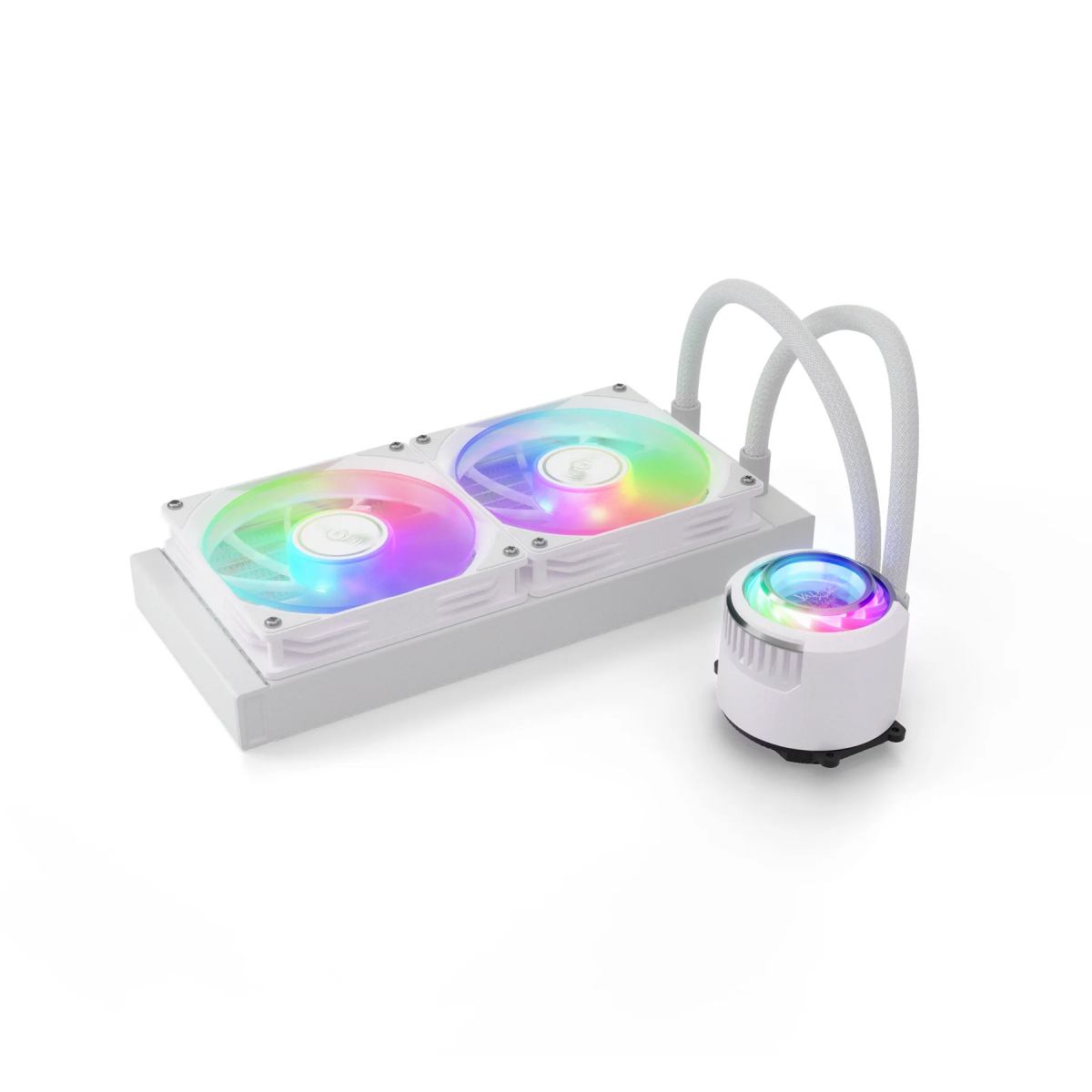 Procesoru dzesētājs Valkyrie Jarn RGB 240mm White (5298003820045)