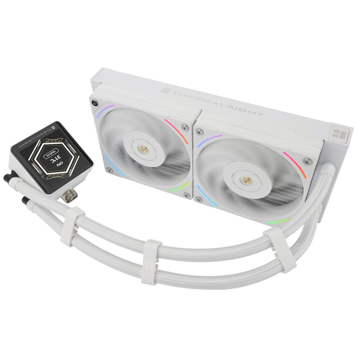 cooler Thermalright Frozen Vision RGB 240mm White - Frozen Vision 240 White - foto 4