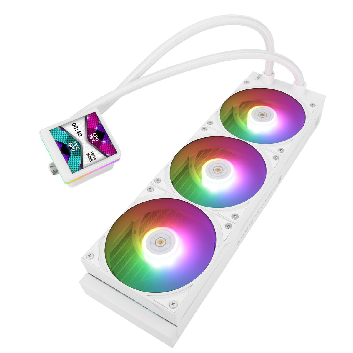 cooler Thermalright Grand Vision RGB 360mm White - Grand Vision 360 Argb White - foto 5