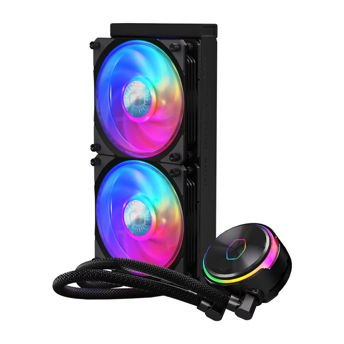 cooler Master MasterLiquid PL-Flux RGB 240mm Black (MLY-D24M-A23PZ-R1) - foto 2