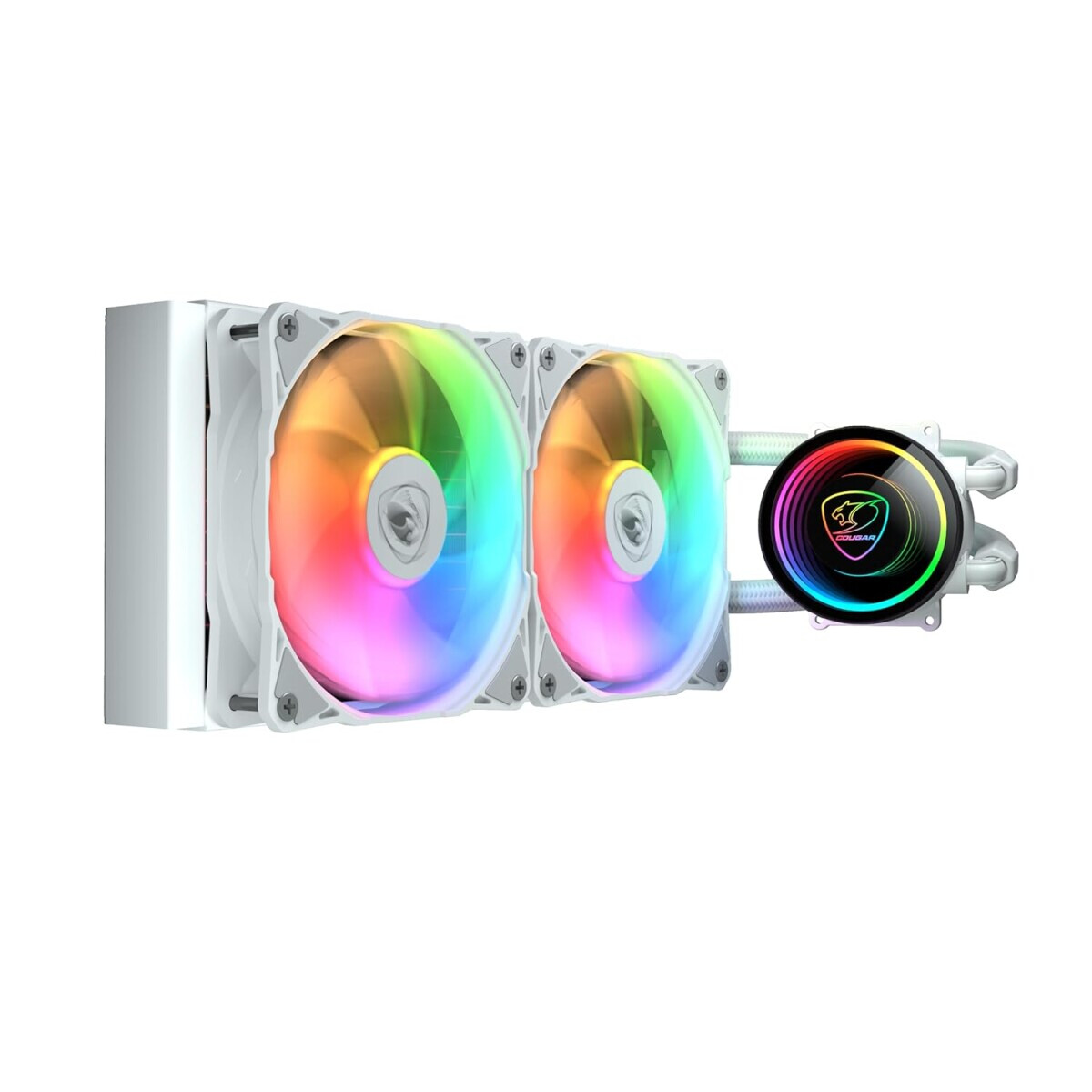 Procesoru dzesētājs Cougar Poseidon Elite RGB 240mm White (CGR-PSDELRGB-W-240) - foto 2