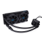Procesoru dzesētājs Alphacool Eisbaer Aurora LT RGB 240mm Black (11678)