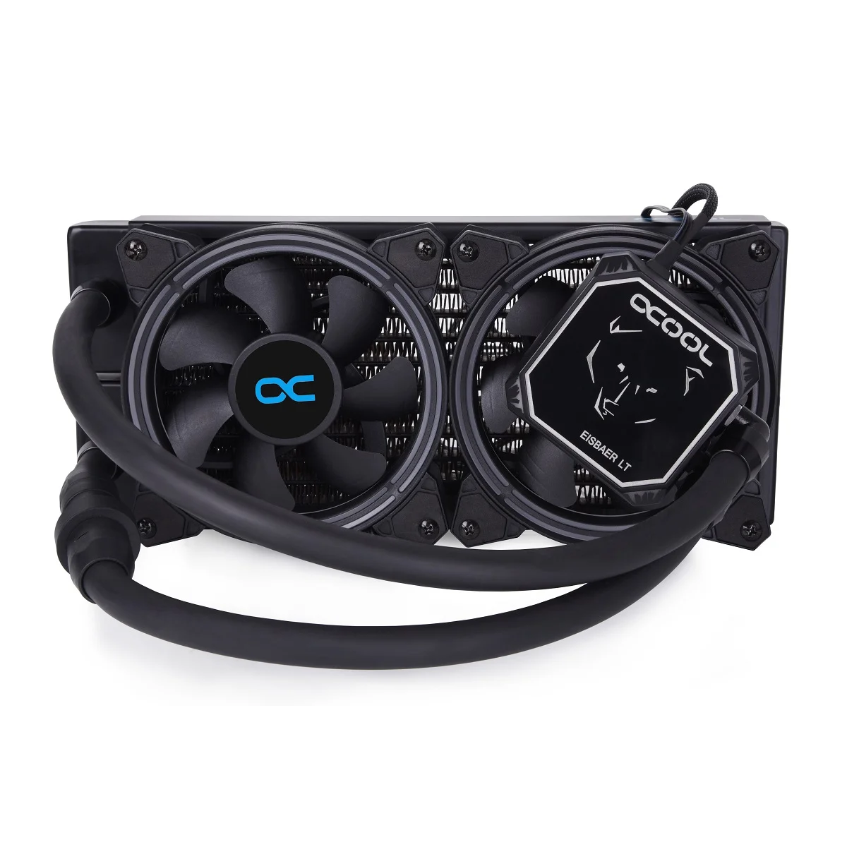 Procesoru dzesētājs Alphacool Eisbaer Aurora LT RGB 240mm Black (11678) - foto 3