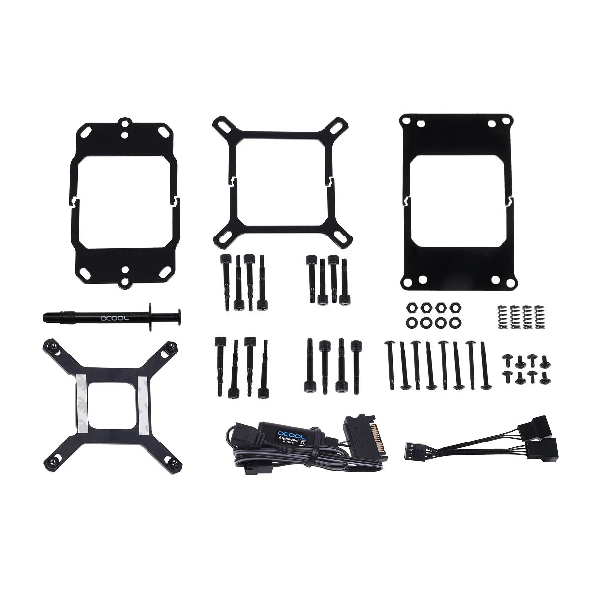 Procesoru dzesētājs Alphacool Eisbaer Aurora LT RGB 240mm Black (11678) - foto 9