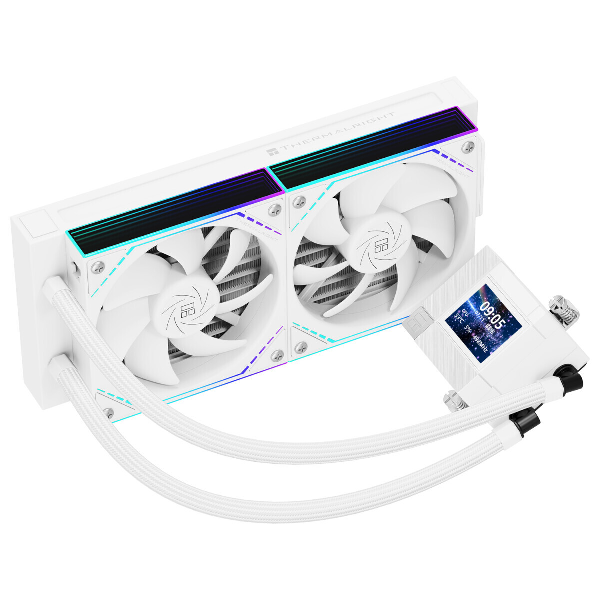 cooler Thermalright Core Matrix Vision RGB 240mm White (81425602154-8) - foto 2