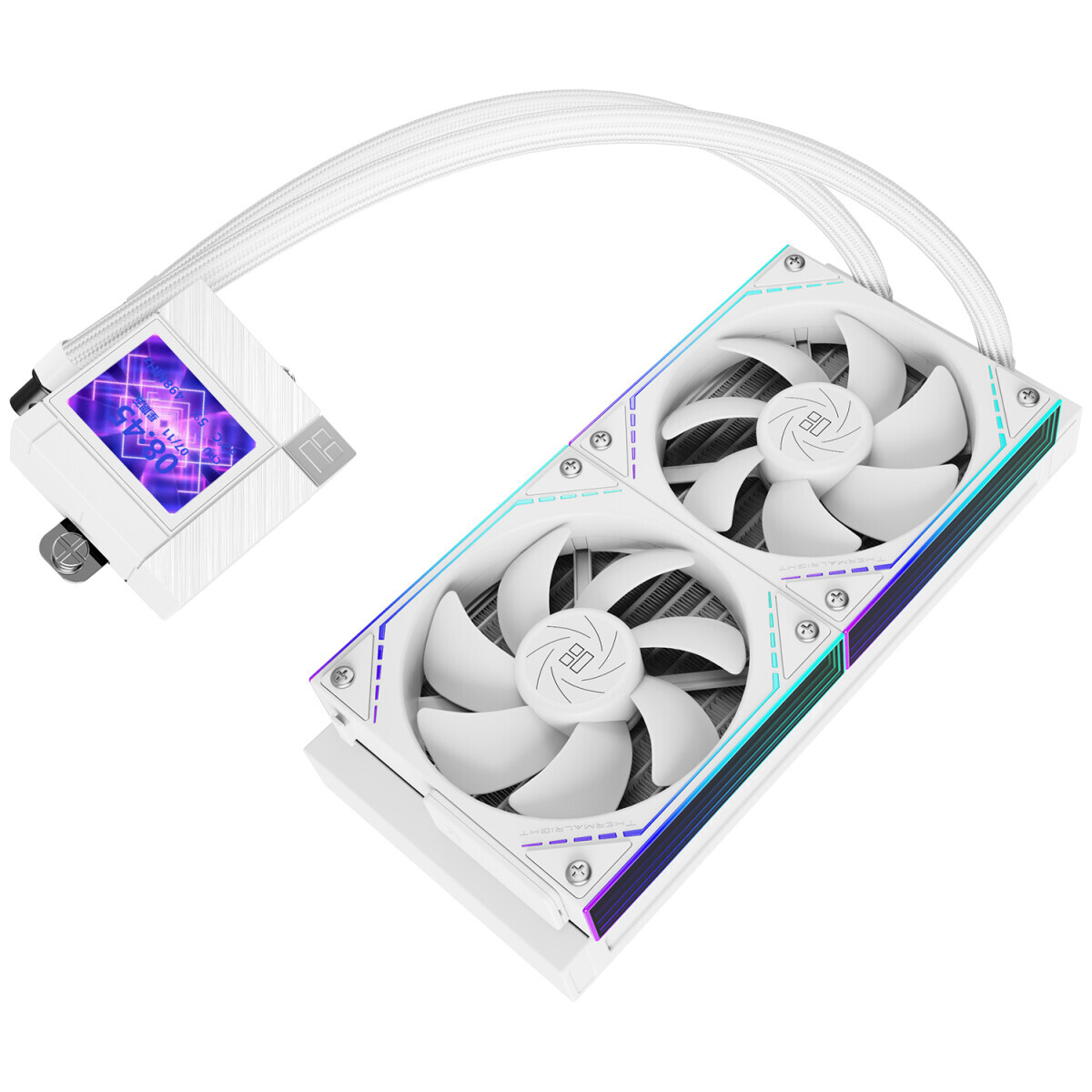 cooler Thermalright Core Matrix Vision RGB 240mm White (81425602154-8) - foto 4