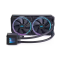 Procesoru dzesētājs Alphacool Eisbaer Aurora RGB 280mm Black (11729)