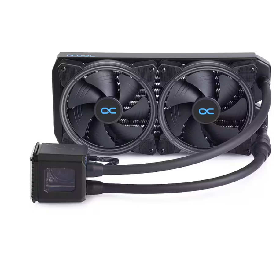 Procesoru dzesētājs Alphacool Eisbaer Aurora RGB 280mm Black (11729) - foto 3
