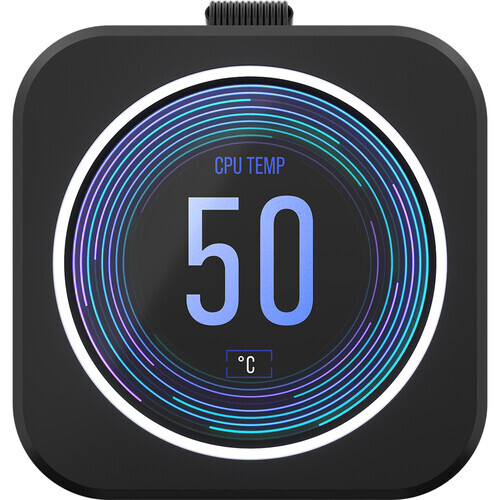 Procesoru dzesētājs Corsair iCue H100i Elite LCD XT RGB 240mm Black (CW-9060074-WW) - foto 4