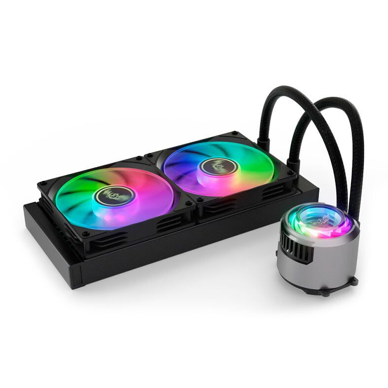 Procesoru dzesētājs Valkyrie Jarn RGB 240mm Black (5298003820014) - foto 2