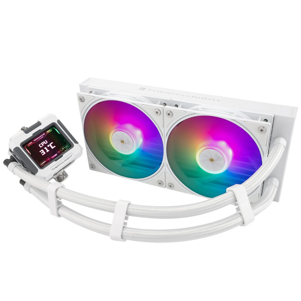 cooler Thermalright Frozen Warframe RGB 240mm White - Frozen Warframe 240 White Argb - foto 2