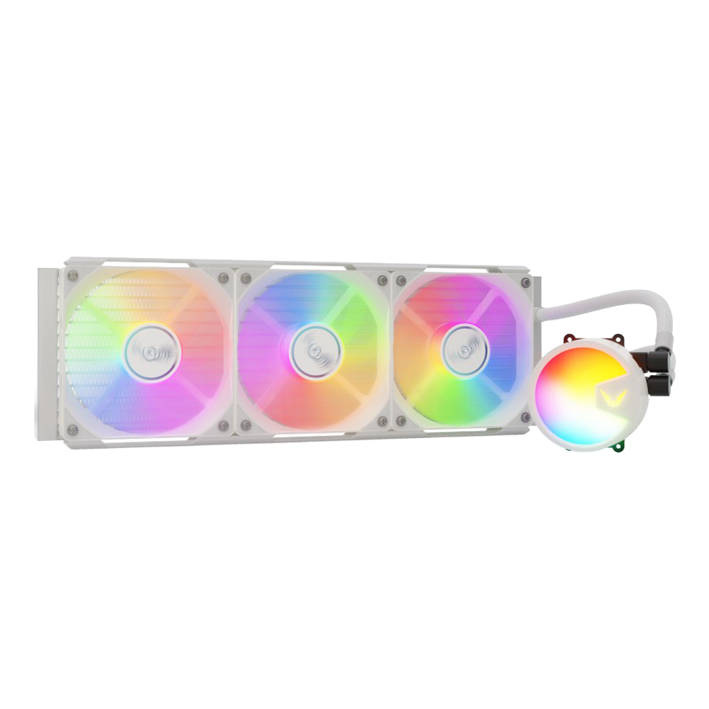 Procesoru dzesētājs Valkyrie A RGB 360mm White (VK-AIOA360W)