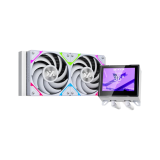 Procesoru dzesētājs XYZ Hydrotemp RGB 240mm White (X-WC-HYDROTEMP-240W)