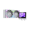Procesoru dzesētājs XYZ Hydrotemp RGB 240mm White (X-WC-HYDROTEMP-240W)