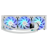Procesoru dzesētājs Mars Gaming ML-LCD RGB 360mm White (MLLCD360W)