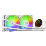 Procesoru dzesētājs Mars Gaming ML-One RGB 240mm White (MLONE240W)