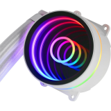 Procesoru dzesētājs Mars Gaming ML-One RGB 240mm White (MLONE240W)