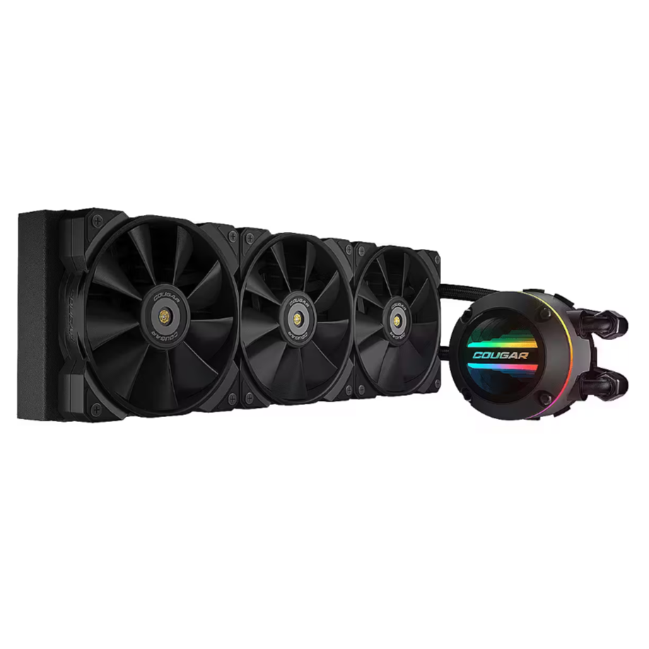 Procesoru dzesētājs Cougar Poseidon GT RGB 360mm Black - POSEIDONGT360