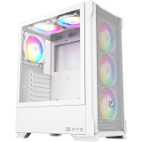 Datoru korpuss XYZ AirOne 300 X Mesh RGB White (X-CS-AIRONE3XM-W)