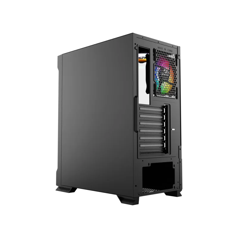 Datoru korpuss XYZ AirOne 300 RGB Black (X-CS-AIRONE3XM-B) - foto 2