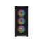Datoru korpuss XYZ AirOne 300 RGB Black (X-CS-AIRONE3XM-B) - foto 4