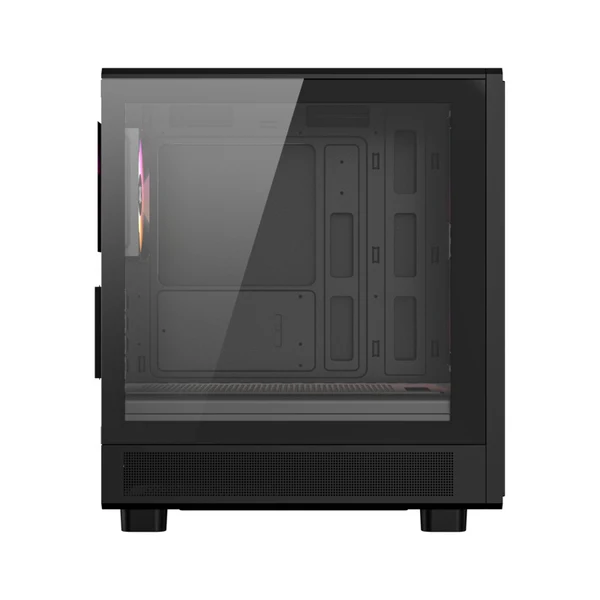 Datoru korpuss XYZ Atom RGB Black (X-CS-ATOM-B) - foto 2