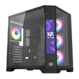 Datoru korpuss XYZ Neutron X Pro RGB Black (XYZ-SA-1018)