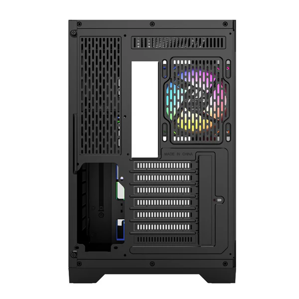 Datoru korpuss XYZ Neutron X Pro RGB Black (XYZ-SA-1018) - foto 5