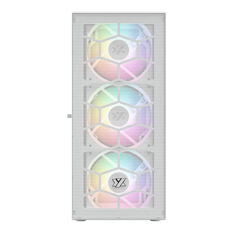 Datoru korpuss XYZ AIRONE 100 MESH ARGB White (XYZ-SA-805) - foto 2