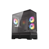 Datoru korpuss XYZ Aurorax 100 Pro ARGB Black (XYZ-SA-970)