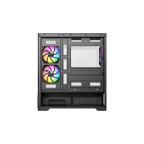 Datoru korpuss XYZ Aurorax 100 Pro ARGB Black (XYZ-SA-970)