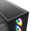 Datoru korpuss XYZ Aurorax 100 Pro ARGB Black (XYZ-SA-970) - foto 6