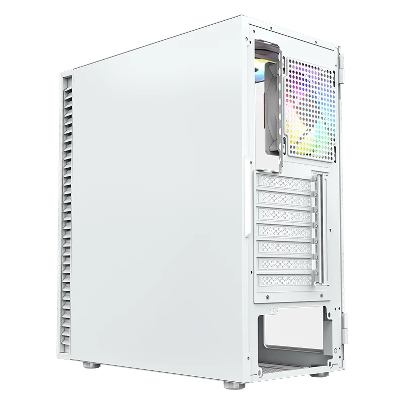 Datoru korpuss XYZ AIRONE 100-X MESH ARGB White (XYZ-SA-958) - foto 3