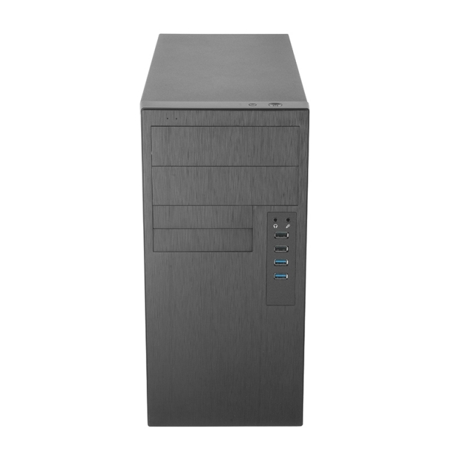 Datoru korpuss Chieftec Elox Home & Office HO-11B Black - HO-11B-OP - foto 4