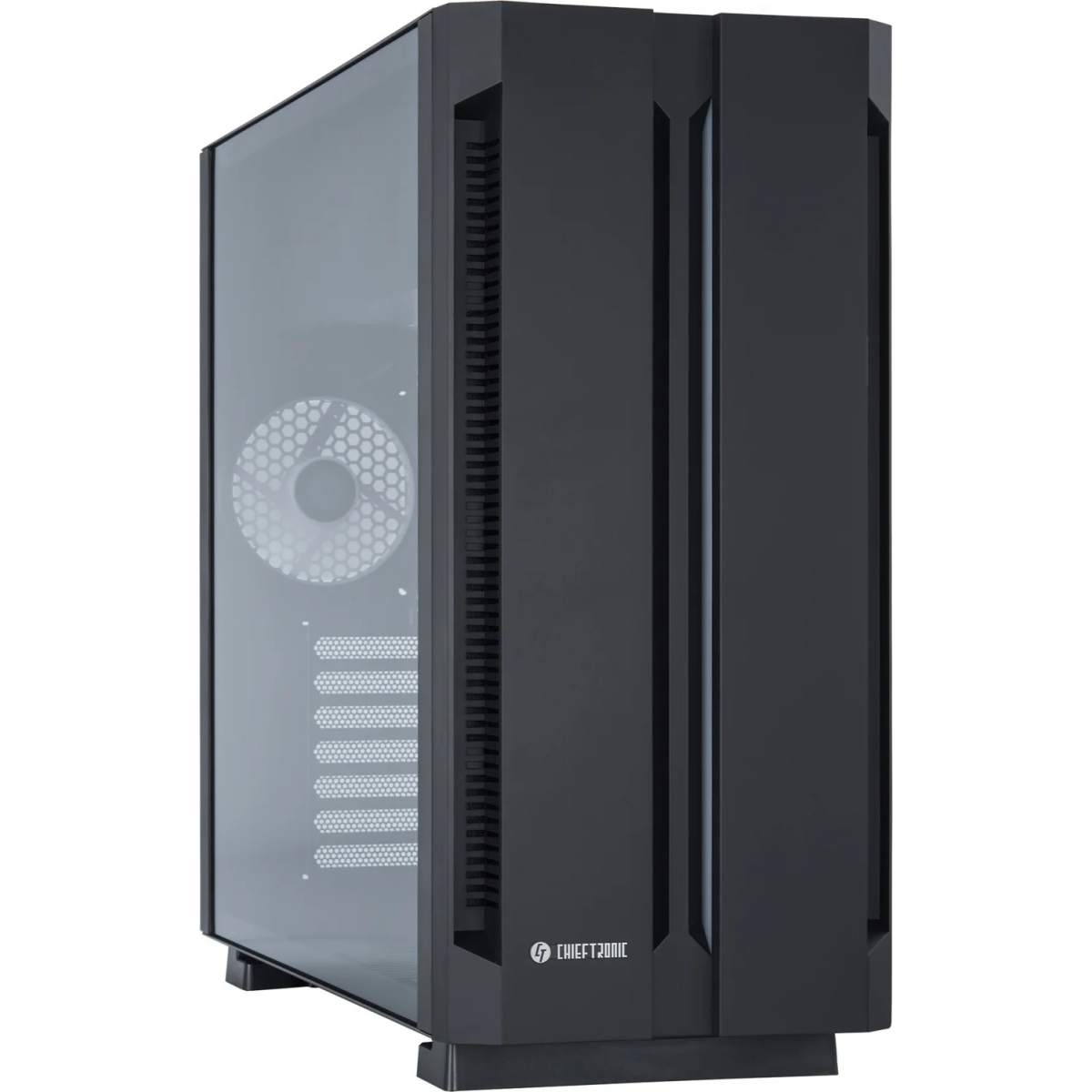 Datoru korpuss Chieftronic G1 GR-01B RGB Black (GR-01B-OP) - foto 2